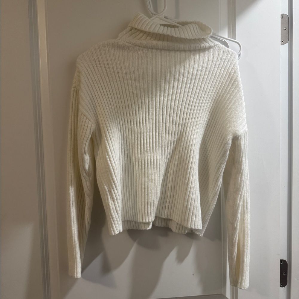 Cozy Cream Turtleneck Sweater